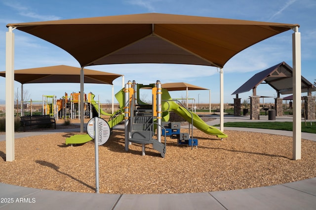 view of community playground