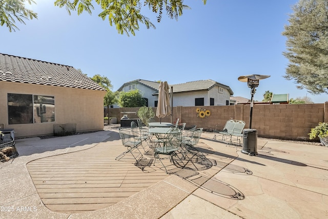 view of patio