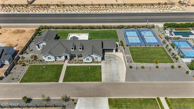 aerial view