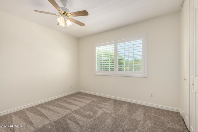 2547 W Naranja Ave, Mesa, AZ 85202 - spare room with carpet flooring and ceiling fan