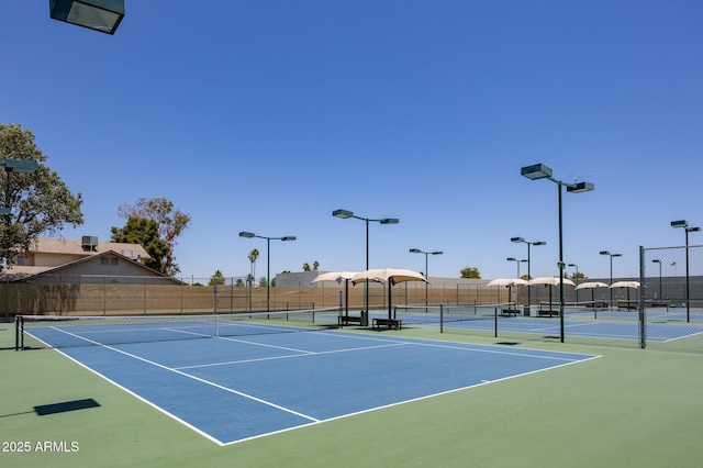 2547 W Naranja Ave, Mesa, AZ 85202 - view of tennis court with community basketball court