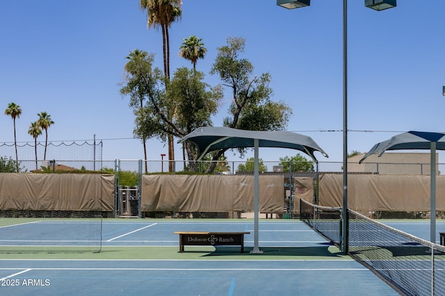 2547 W Naranja Ave, Mesa, AZ 85202 - view of tennis court with community basketball court