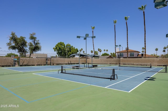 2547 W Naranja Ave, Mesa, AZ 85202 - view of tennis court featuring community basketball court