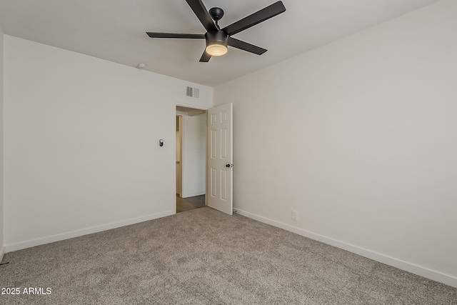 1616 E Pecan Rd, Phoenix, AZ 85040 - carpeted spare room featuring a ceiling fan and baseboards