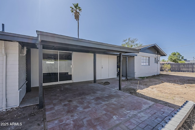1616 E Pecan Rd, Phoenix, AZ 85040 - rear view of house with a patio area