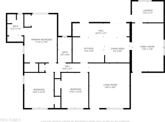 1616 E Pecan Rd, Phoenix, AZ 85040 - view of home floor plan