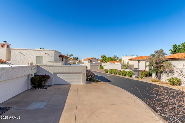 exterior space with a residential view