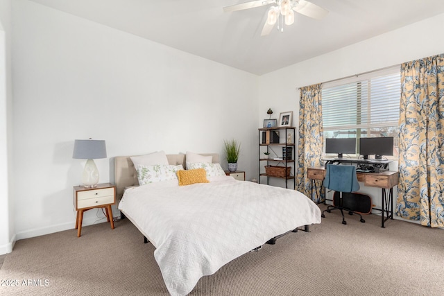 21716 E Waverly Dr, Queen Creek, AZ 85142 - carpeted bedroom with ceiling fan