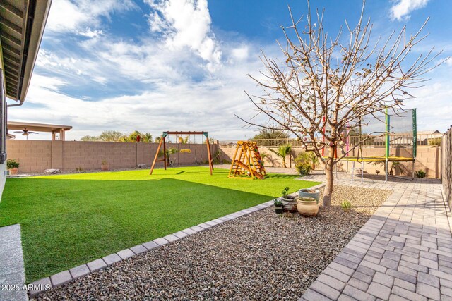 21716 E Waverly Dr, Queen Creek, AZ 85142 - view of yard featuring a playground