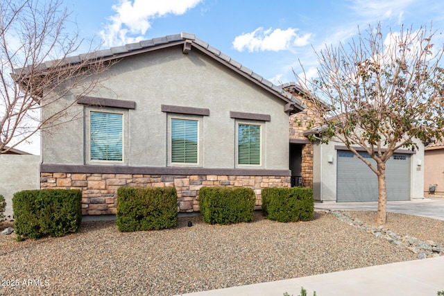 21716 E Waverly Dr, Queen Creek, AZ 85142 - view of front of home with a garage