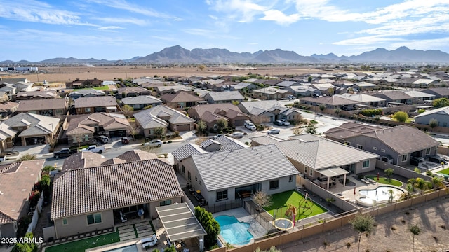 21716 E Waverly Dr, Queen Creek, AZ 85142 - birds eye view of property featuring a mountain view