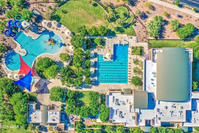 6554 W Rushmore Way, Florence, AZ 85132 - aerial view of a pool area