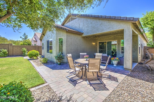 6554 W Rushmore Way, Florence, AZ 85132 - view of patio / terrace with outdoor dining area