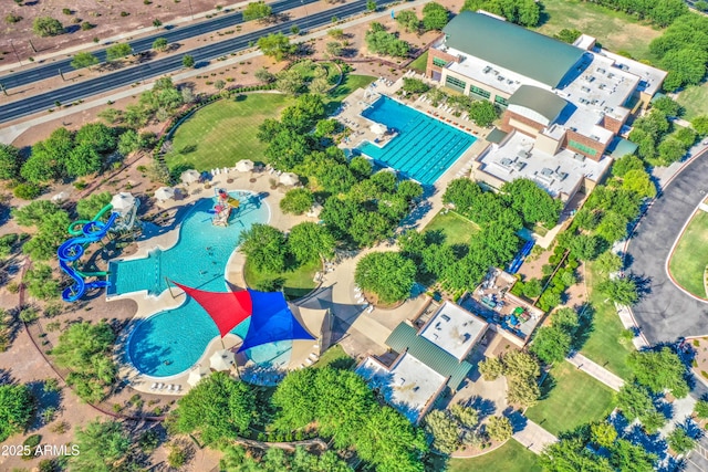 6554 W Rushmore Way, Florence, AZ 85132 - drone / aerial view of a pool area