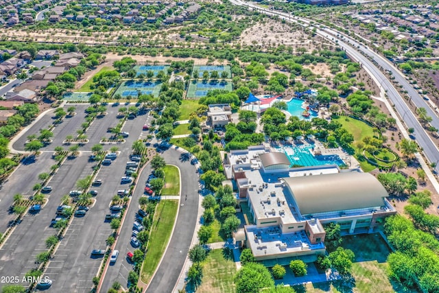 6554 W Rushmore Way, Florence, AZ 85132 - aerial view of property and surrounding area with a pool
