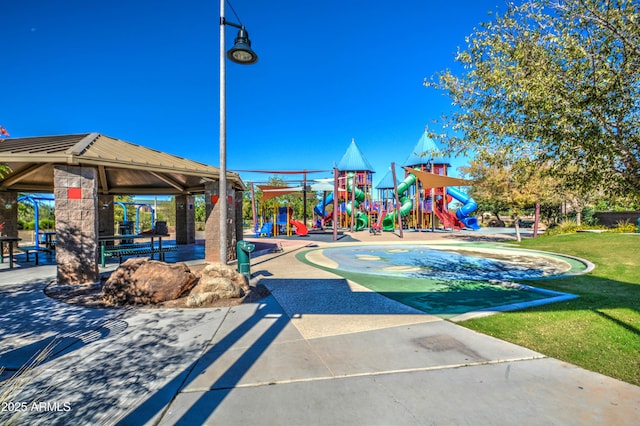 6554 W Rushmore Way, Florence, AZ 85132 - communal playground with a gazebo and a yard