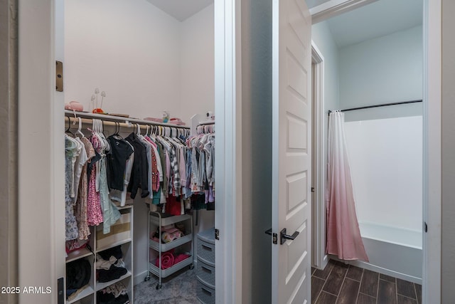 12702 W Sierra Vista Dr, Glendale, AZ 85307 - spacious closet featuring wood finish floors