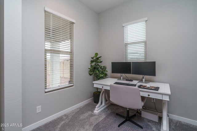 12702 W Sierra Vista Dr, Glendale, AZ 85307 - carpeted office featuring baseboards
