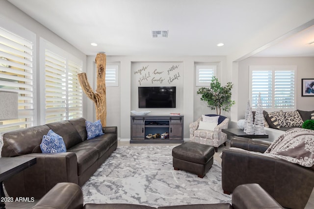 view of living room