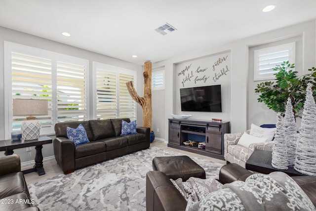 view of living room