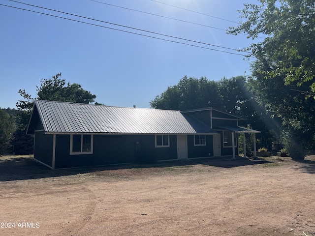 view of ranch-style home