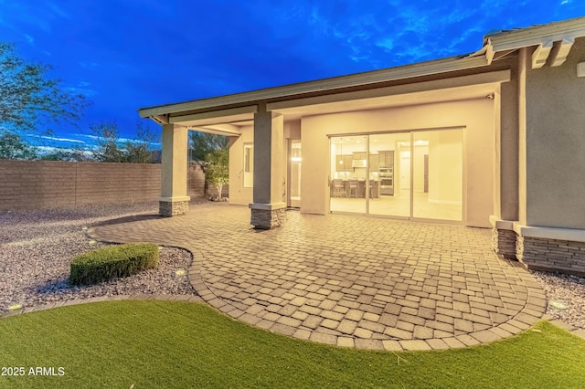 31207 N 124th Dr, Peoria, AZ 85383 - view of patio / terrace featuring fence
