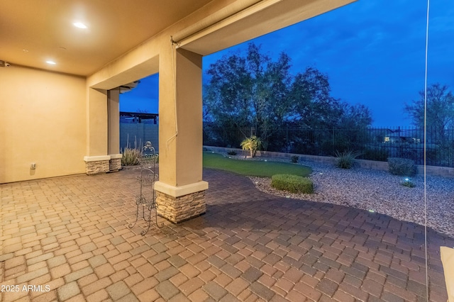 31207 N 124th Dr, Peoria, AZ 85383 - view of patio / terrace with a fenced backyard