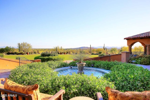 31207 N 124th Dr, Peoria, AZ 85383 - view of yard featuring a mountain view