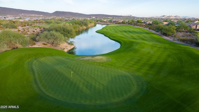 31207 N 124th Dr, Peoria, AZ 85383 - view of community with a water and mountain view, view of golf course, and a residential view