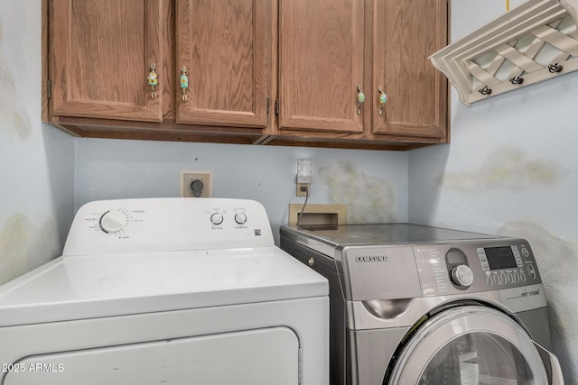 1549 N La Rosa Dr, Tempe, AZ 85288 - laundry room with separate washer and dryer and cabinet space