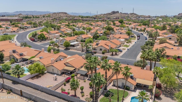 1549 N La Rosa Dr, Tempe, AZ 85288 - aerial perspective of suburban area with mountains