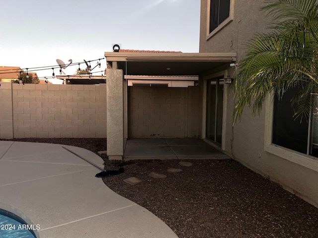 view of patio / terrace