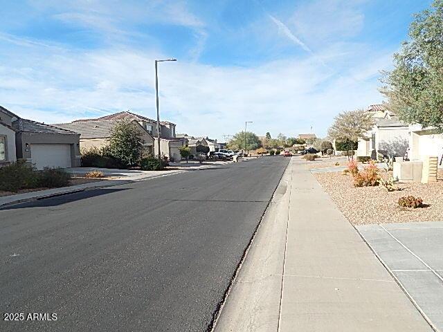 view of road