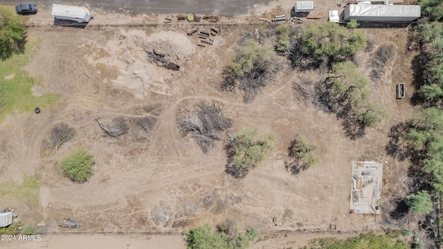 aerial view featuring a rural view