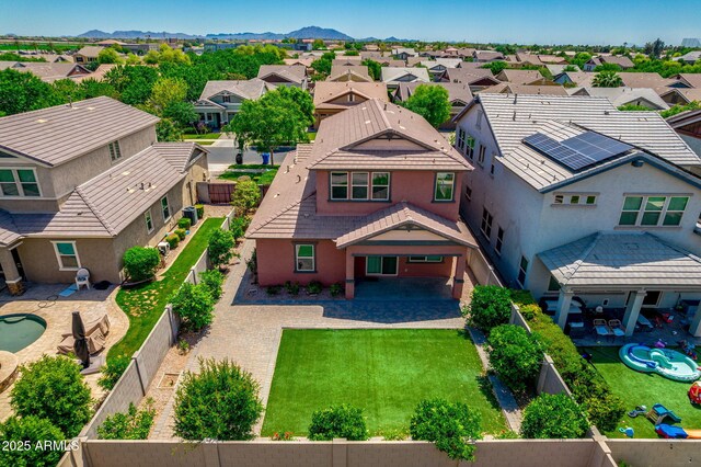 3072 E Appaloosa Rd, Gilbert, AZ 85296 - aerial view with a residential view
