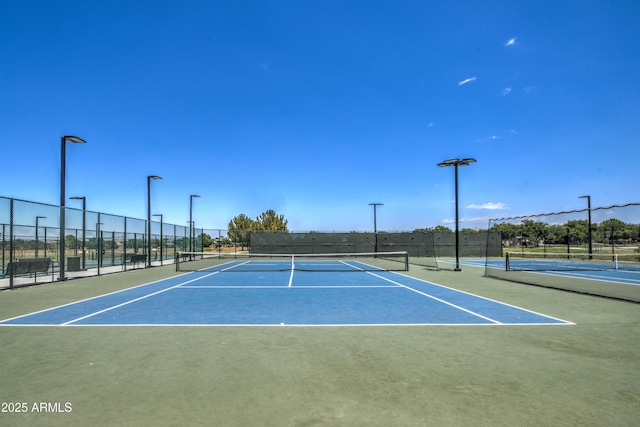 3072 E Appaloosa Rd, Gilbert, AZ 85296 - view of tennis court featuring community basketball court and fence