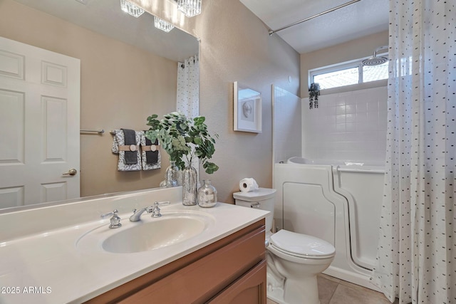 2984 N 152nd Dr, Goodyear, AZ 85395 - full bathroom featuring vanity and tile patterned flooring