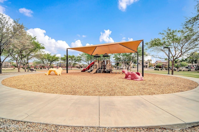 view of community playground