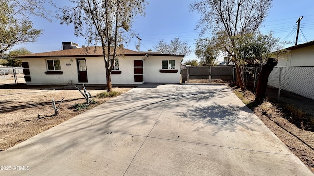 view of back of property