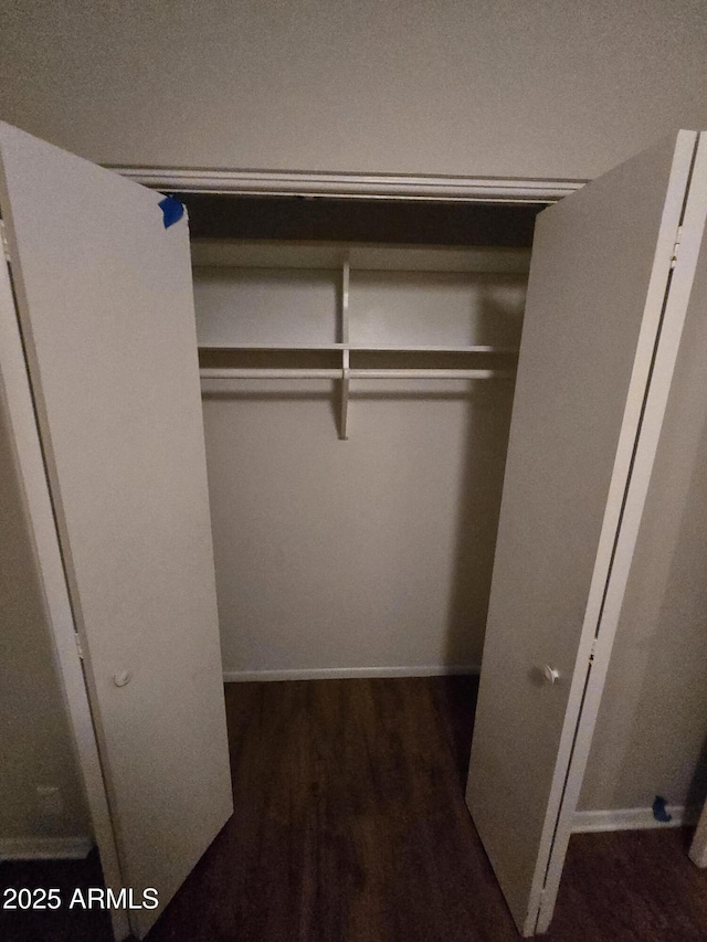 view of closet