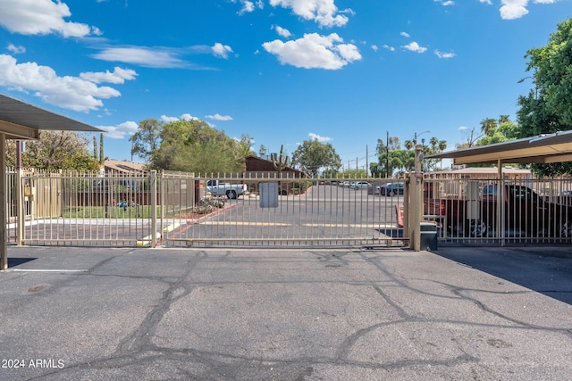 view of gate