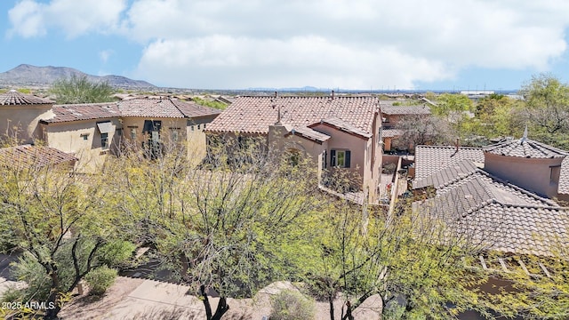 9305 E Canyon View Rd, Scottsdale, AZ 85255 - bird's eye view with a mountain view