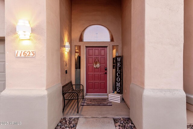 view of property entrance