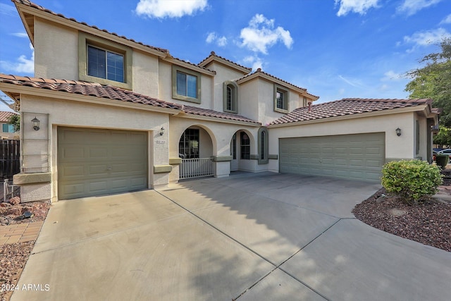 view of mediterranean / spanish house