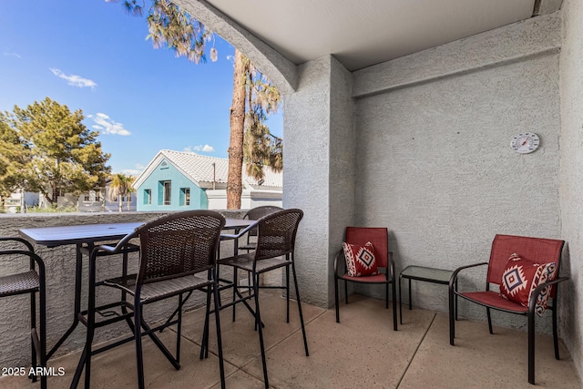 1100 N Priest Dr Unit 2145, Chandler, AZ 85226 - balcony with outdoor dry bar
