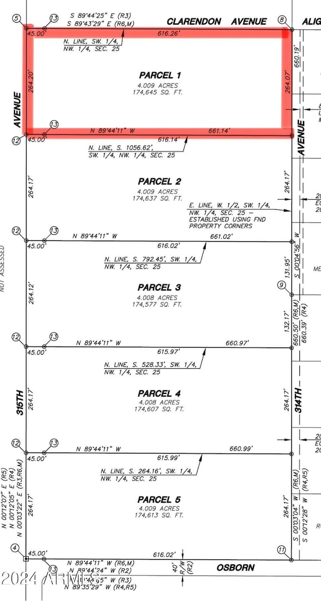 315XX W Clarendon -, Unit Buckeye AZ, 85396 land for sale