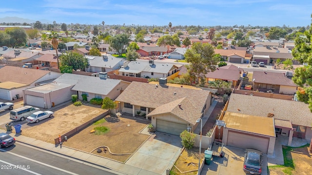 birds eye view of property featuring a residential view