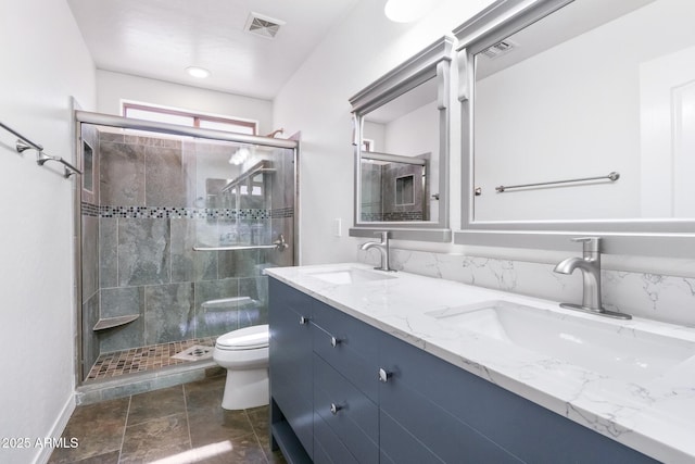 2109 W Wildhorse Dr, Chandler, AZ 85286 - full bath with double vanity and a stall shower