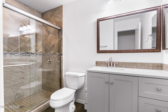 2109 W Wildhorse Dr, Chandler, AZ 85286 - bathroom with vanity and a shower stall