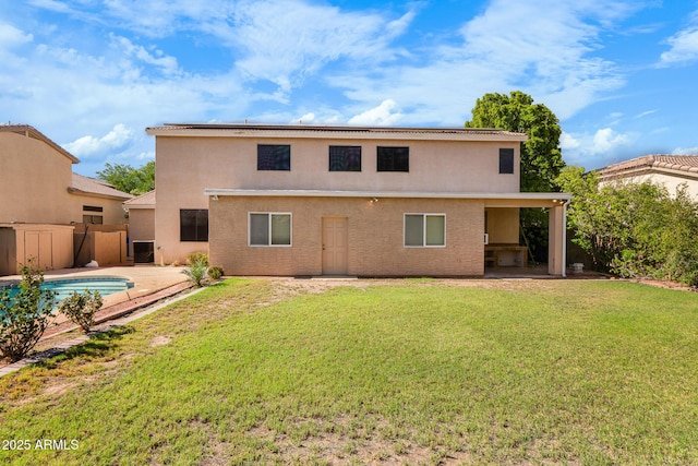 2109 W Wildhorse Dr, Chandler, AZ 85286 - rear view of house featuring a patio area and stucco siding